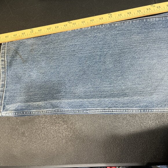 Ariat Jeans Mens 40x32 M4 Rebar Blue Relaxed Fit Boot Cut Workwear Western Denim - Picture 9 of 9